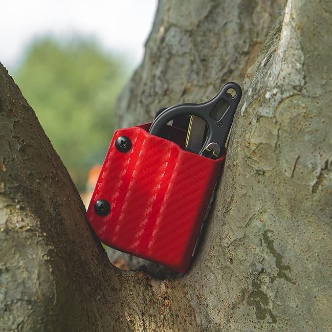 Clip & Carry Kydex Multitool Sheath for LEATHERMAN Raptor Response Trauma Shears - Made in USA (Multi-Tool not Included) EDC Multi Tool Sheath Holder Holster Cover