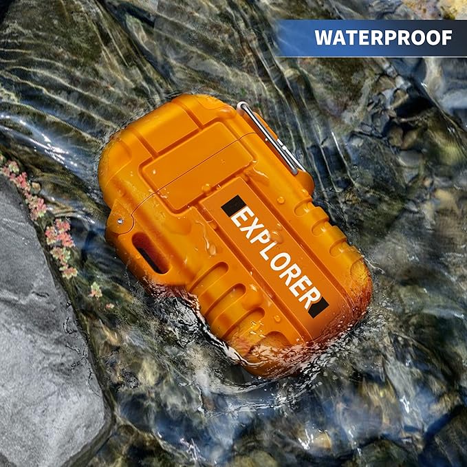 Torch Lighter, Waterproof, Windproof, refillable Butane Gas Lighters for Camping, Grill, BBQ, Fireworks