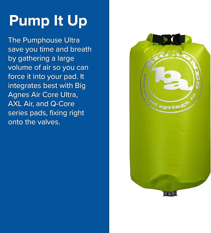 Big Agnes Pumphouse Ultra Multi-Use Sleeping Pad Pump