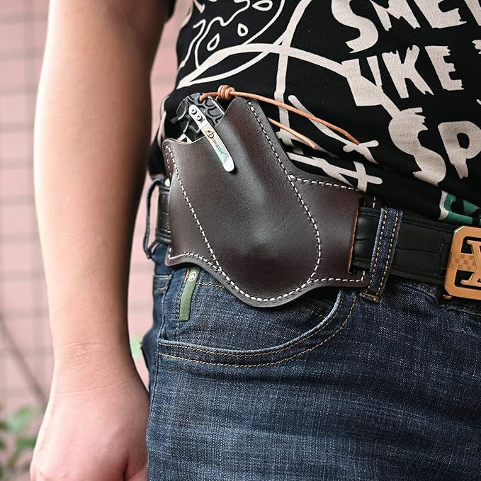 Damascus Pocket Knives With Clip For Men Folding Flipper Knife Tactical Military Self defense Outdoor Camping Survival Gear (110 layers Damascus)