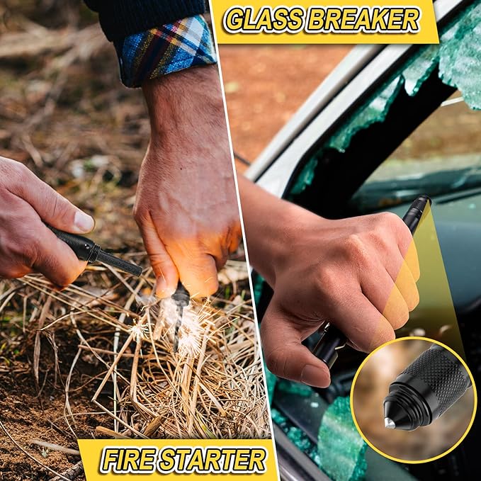 Stocking Stuffers for Adults Men, 9 In 1 Tactical Pen Gifts for Men, Men Gifts for Dad Boyfriend Him Grandpa Husband for Christmas Gifts, Cool Gadgets for Men, Unique Gifts for Men Who Want Nothing