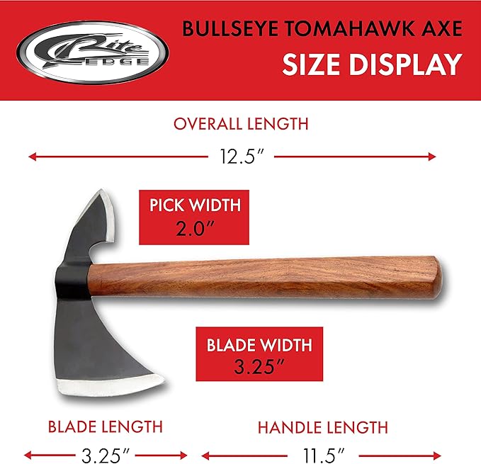 SZCO Supplies Bullseye Throwing Tomahawk Axe