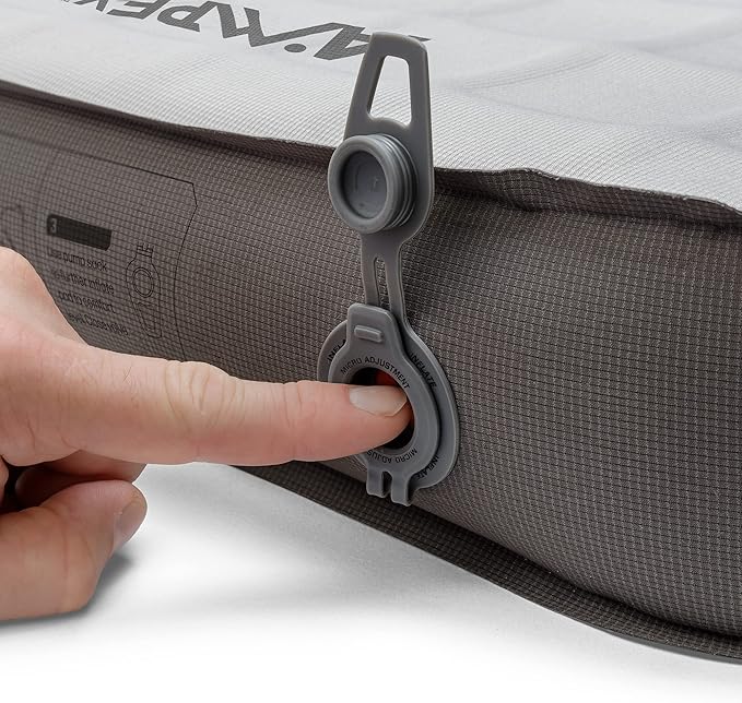 AMPEX Camp Bed Self Inflating | Camping Mattress, Sleeping Pad for Camping, Backpacking, Inflatable Camping Bed for Backpacking Gear (Regular Size)