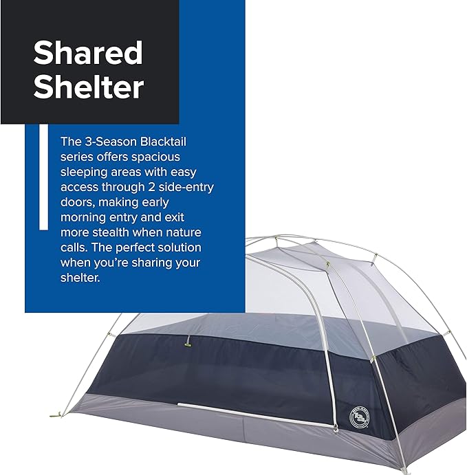 Big Agnes Blacktail & Blacktail Backpacking and Camping Tent