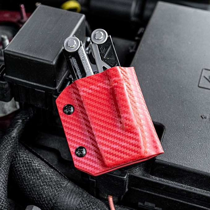 Clip & Carry Kydex Multitool Sheath for Gerber Dual-Force ~ Made in USA (Multi-Tool not Included) Multi Tool Holder Holster