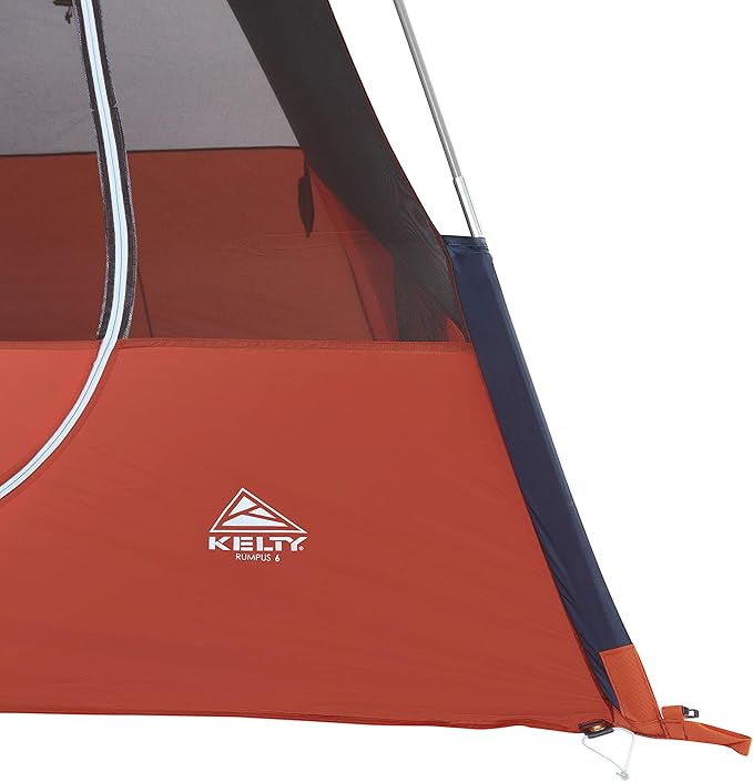 Kelty 4/6 Person Freestanding Rumpus Tent for Camping, Car Camping, Festivals and Family with Extra Large Vestibule