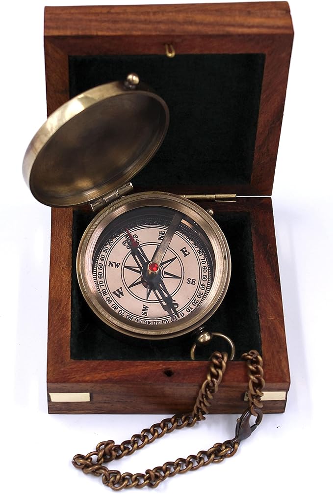 to My Daughter, Graduation Day Gifts for Daughter - Daughter Birthday Gifts - Confirmation Gifts for Daughter - Camping Compass