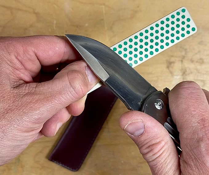 DMT (Diamond Machining Technology) (DMT) 4-in. Machinist Diamond Whetstone Bench Stone with 1" Continuous Diamond Area, Extra Fine Grit Sharpener (WME), One Size