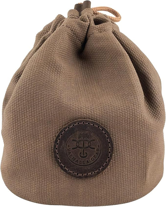 Camping Stove Tank Bag Handmade from Waxed Canvas - Fatigue