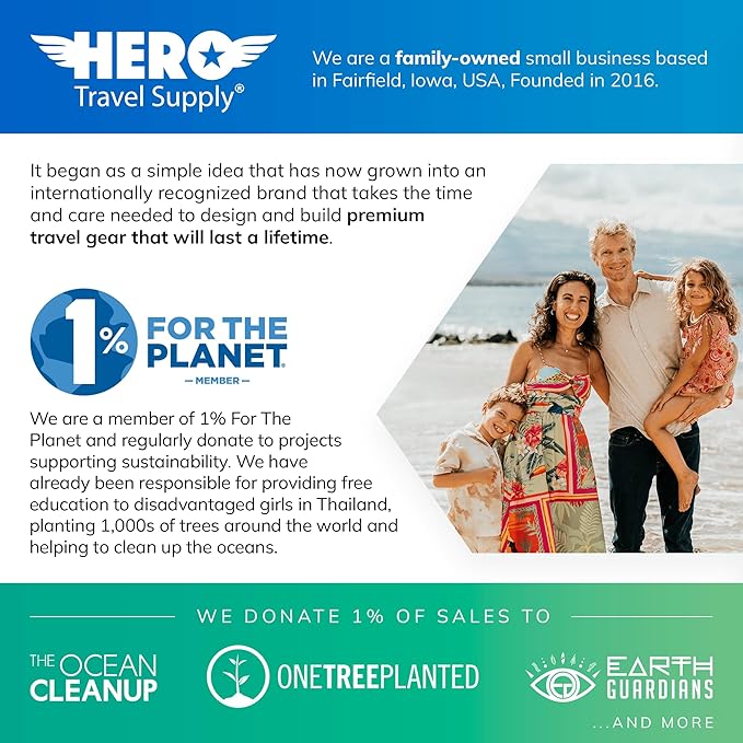 Hero Cooling Towel for Travel, Hiking, Sports, Yoga (2-Pack) Ultra Soft Microfiber 40" x 12"