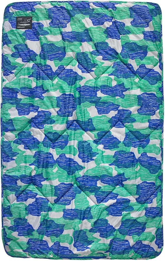 Therm-a-Rest Juno Insulated Camping and Backpacking Blanket, Tidepool Print