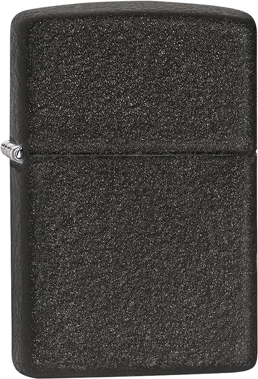 Zippo Black Crackle Pocket Lighter