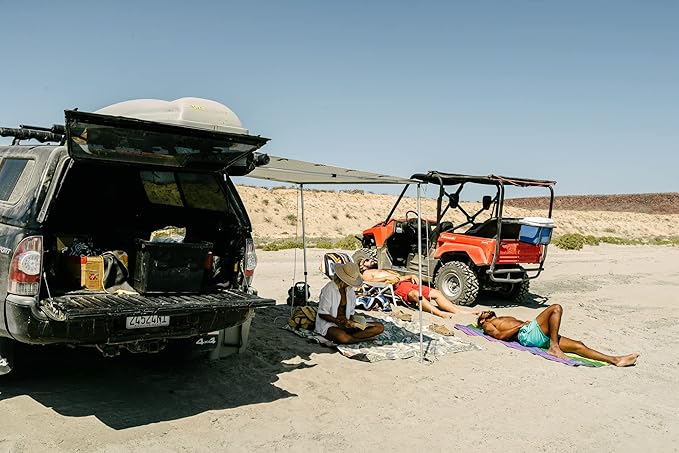 Nomadix Festival Blanket - Perfect for Picnics, Camping, & Lawn Seating - Plush Top & Water Resistant Base - Made with Post Consumer Recycled Materials - Stripes Retro - 60x70