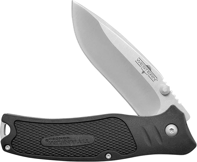 Camillus Western BlacTrax Folding Knife
