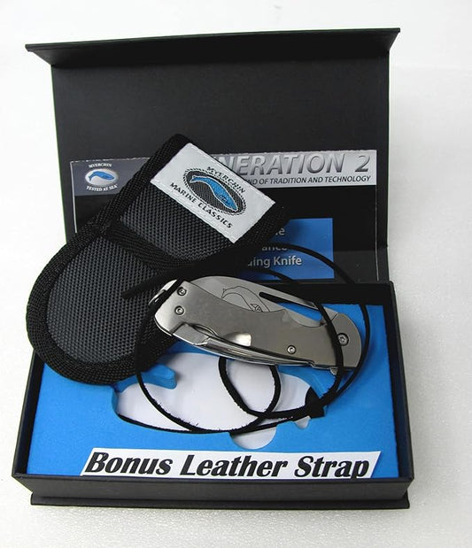 Myerchin Offshore Professional Crew Knife Standard Blade TF377 Generation 2 Titanium