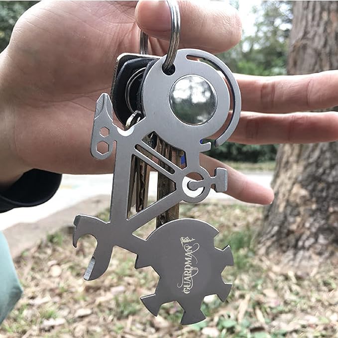 Bicycle 10-in-1 Multitool Card Every Day Carry Pocket Tool, Father’s Day Gift, Bike Lovers, Fits on Keychain, Stocking Stuffer Christmas Gift For Dad & Men - Under 10 Dollars