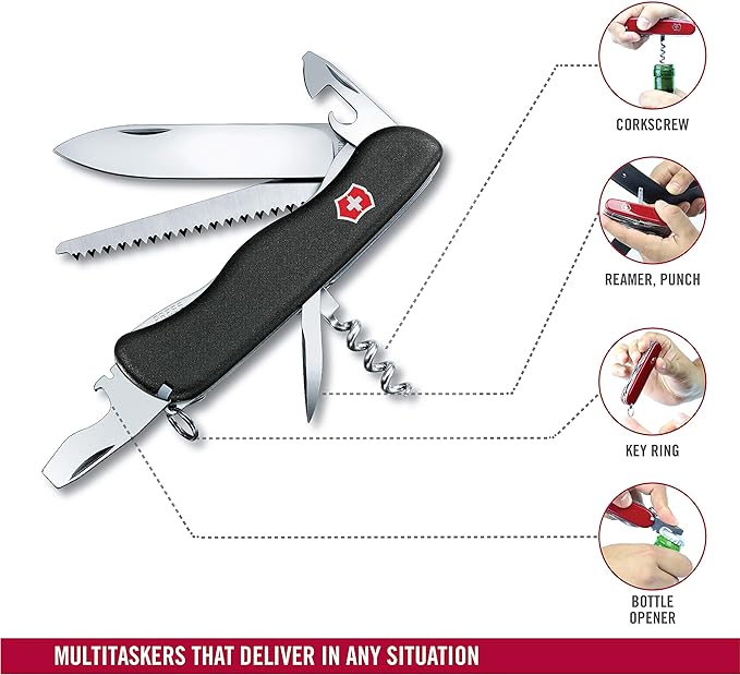 Victorinox - Forester Swiss Army Knife (Black) 083633