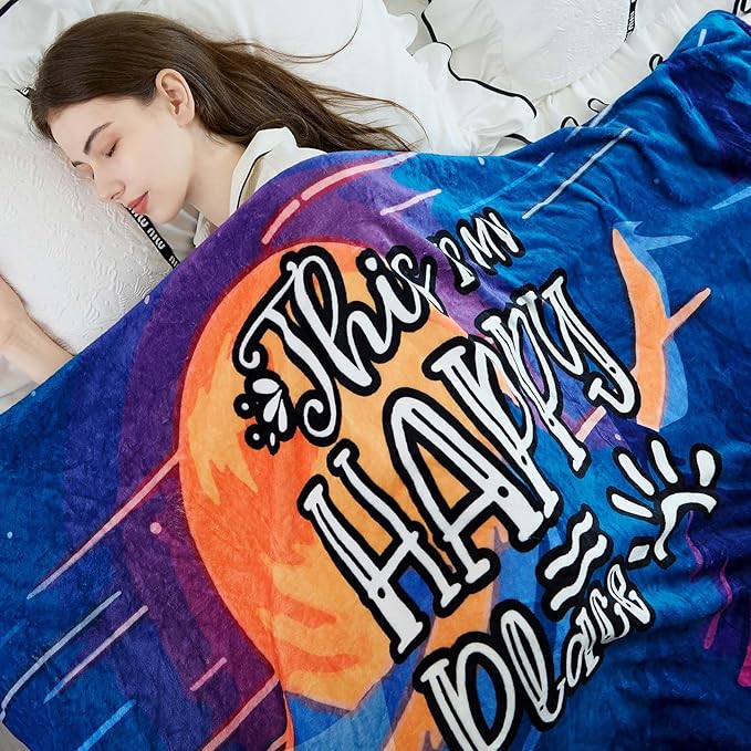 Camping Blanket Gift - Camping Gifts for Women Men - Camper Wearable Blanket Hoodie for Camp Outdoor - Camping Essentials Accessories - Camp Decor for Bedding RV Campsite Travel Hiking 70"x60"