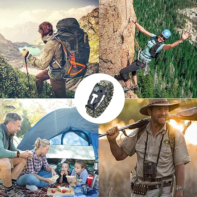 Hunting Knife with Sheath, Handmade Fixed Blade, Full Tang Knife, Non-Slip Red Wood Handle, Survival Tactical Knife, Camping Knife