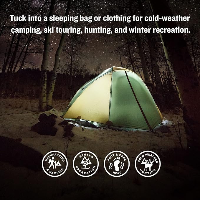 Ignik 24-Hour Compostable XL Body and Sleeping Bag Warmers with Resealable AirBarrier Pouch