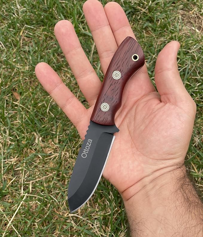 Ottoza Edc Knife 7" Small Fixed Blade Knife 368