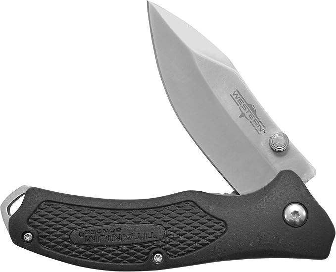 Camillus Western BlacTrax Folding Knife