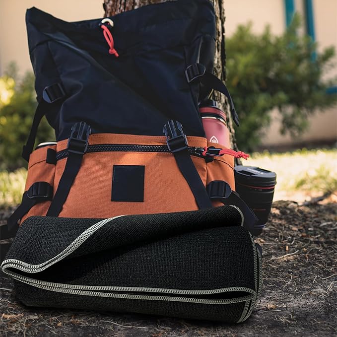 80% Wool Blanket - 5 lbs, Warm, Thick, Washable, Large 60" x 88" Military Camping Blanket, Super Soft - Great for Cold Weather, Camping, Hiking, Outdoors, Home, Survival & Emergency