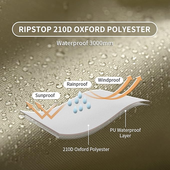 Naturehike Village Camping Tent,4/6/8 Person Tents for Camping, 60S Easy Setup Instant Tent for Family Camping, Car Camping