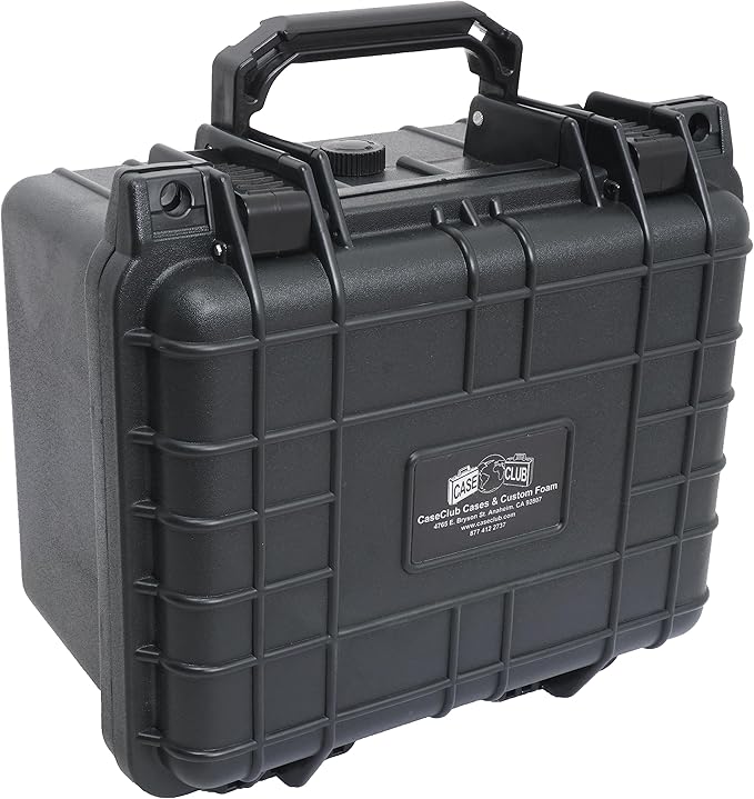 Case Club 28 Folding Knife Case - Hard Sided Travel and Storage Organizer Case fits a Variety of Folding Knives, Swiss Army Knives, Butterfly Knives & More in a Lockable Rugged Case