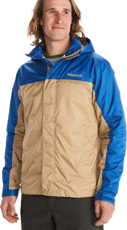 MARMOT Men's Precip Eco Waterproof Rain Jacket - 100% Recycled, Breathable, Lightweight, Packable Raincoat