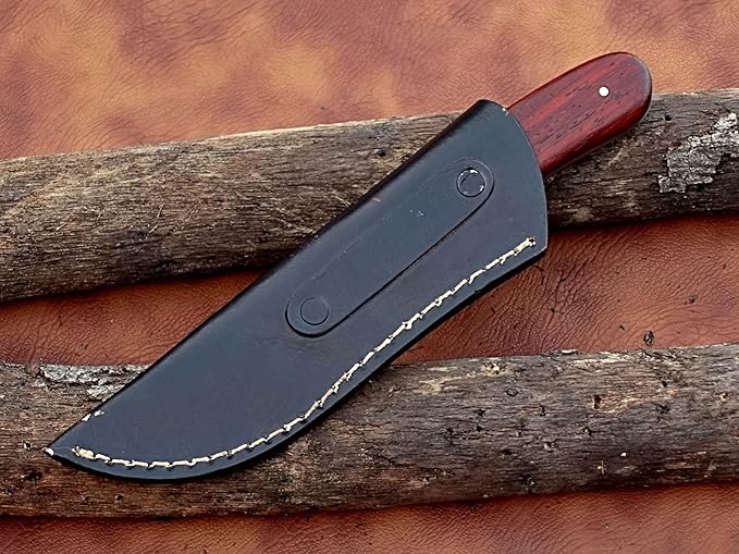 | Viking Heritage Skinner Knife – Expertly Crafted with Damascus steel for Precision Hunting and Field Dressing: Embrace the Timeless Elegance of Craftsmanship with this Razor-Sharp
