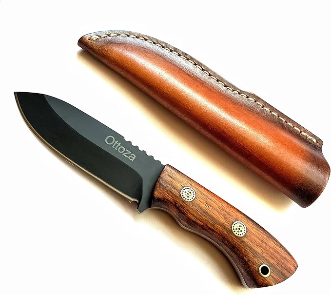 Ottoza Edc Knife 7" Small Fixed Blade Knife 370