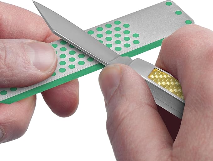 DMT (Diamond Machining Technology) (DMT) 4-in. Machinist Diamond Whetstone Bench Stone with 1" Continuous Diamond Area, Extra Fine Grit Sharpener (WME), One Size