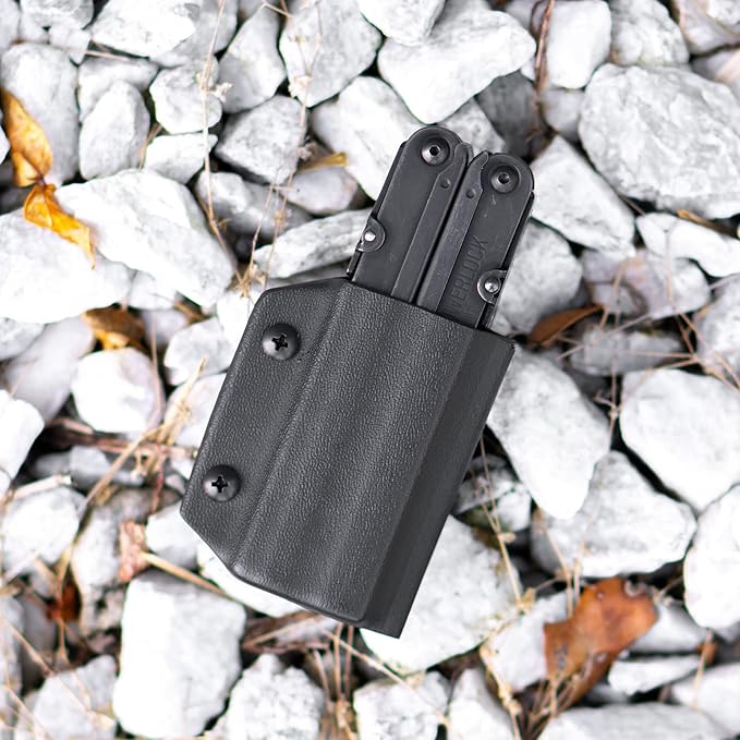 Clip & Carry Kydex Multitool Sheath for SOG POWERLOCK ~ Made in USA (Multi-Tool not Included) Multi Tool Holder Holster