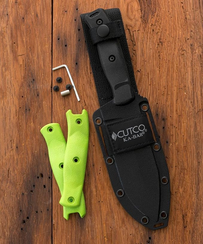 CUTCO KA-BAR Outdoorsman Knife #5726 w/ Sheath
