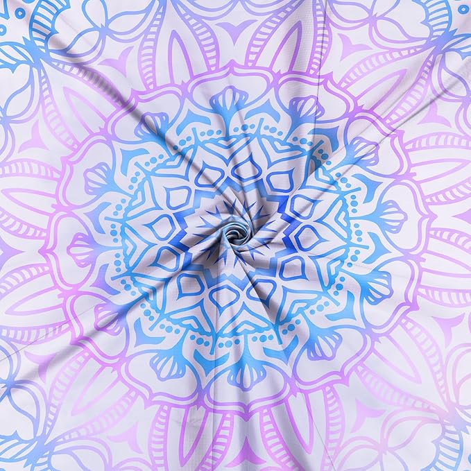 Large Beach Blanket Sandproof, Sand Free Waterproof Beach Mat for Up to 6 People with 4 Stakes, Polyester Foldable Picnic Blanket Beach Accessories for Outdoor Travel Camping Hiking