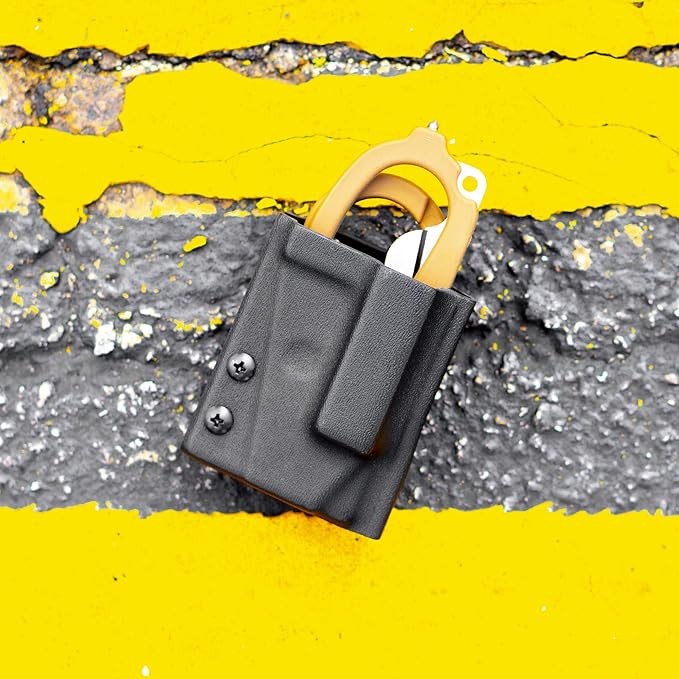 Clip & Carry Kydex Multitool Sheath for LEATHERMAN Raptor Trauma Shears - Made in USA (Multi-Tool not Included) EDC Multi Tool Sheath Holder Holster Cover