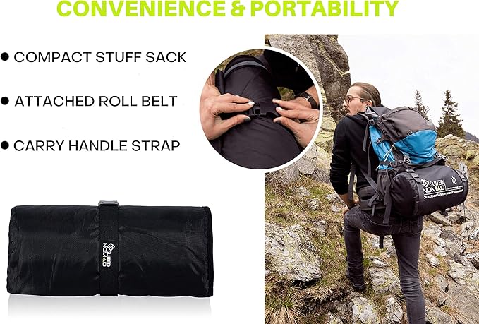 SUITEDNOMAD Large Waterproof Outdoor Stadium Blanket, Windproof and Warm Double Sided Fleece Throw, Great for Cold Weather Camping,Picnic,Sports,Festivals,Dogs