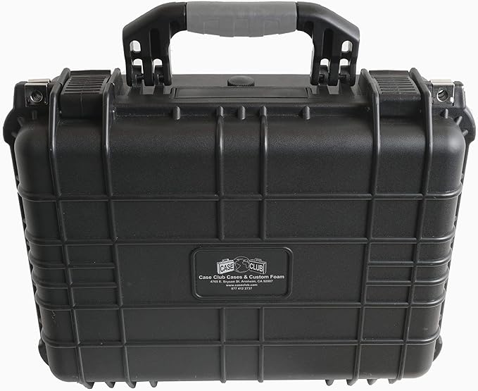 Case Club 55 Folding Knife Case - Hard Sided Travel and Storage Organizer Case fits a Variety of Folding Knives, Swiss Army Knives, Butterfly Knives & More in a Lockable Rugged Case