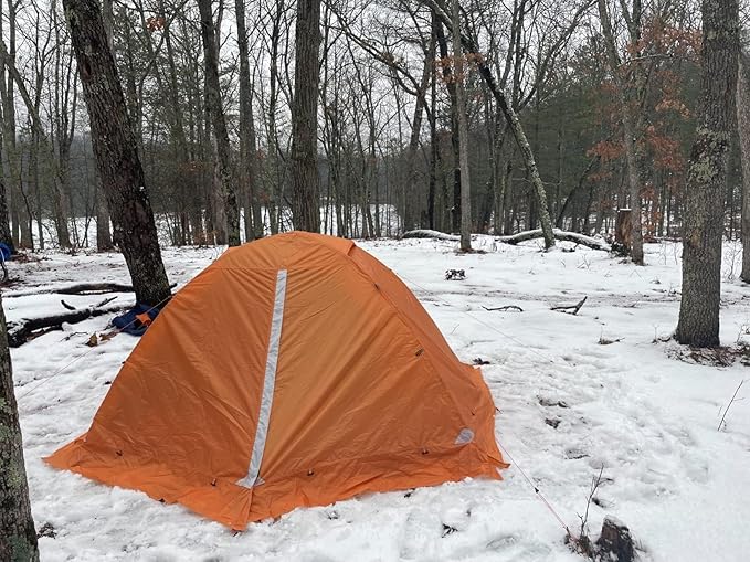 Clostnature Libra Lightweight Backpacking Tent - 1/2 Person 4 Season Ultralight Waterproof Camping Tent, Large Size Easy Setup Tent for Winter, Cold Weather, Family, Outdoor, Hiking and Mountaineering