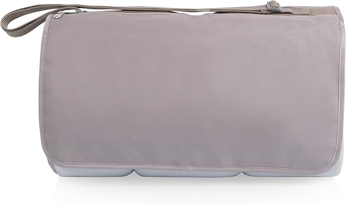 PICNIC TIME Blanket Tote XL Outdoor Picnic Blanket, Beach Blanket, Camping Blanket, (Greige)