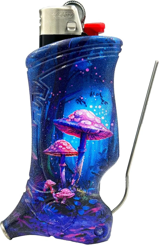 Toker Poker - Bic Lighter Case Multi Tool, Double Trouble Design, All Inclusive Tool for Camping and Other