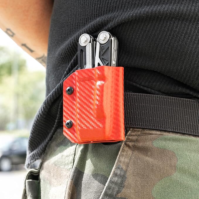 Clip & Carry Kydex Multitool Sheath for Gerber Dual-Force ~ Made in USA (Multi-Tool not Included) Multi Tool Holder Holster