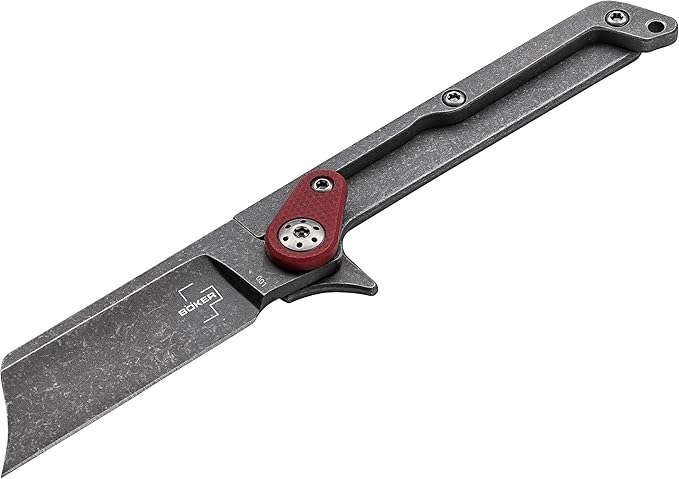 BOKER PLUS® Fragment G10 Mini Pocket Knife – two-hand-opening EDC Keychain Folding Knife - Keychain Knife Small - Keychain Box Cutter Knife