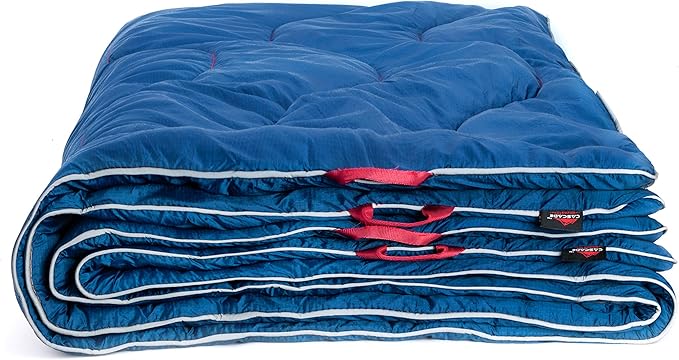 Cascade Mountain Tech Camping Blanket - Lightweight Outdoor Blanket for Camping, Picnics, Concerts, and Travel - 72" x 48"