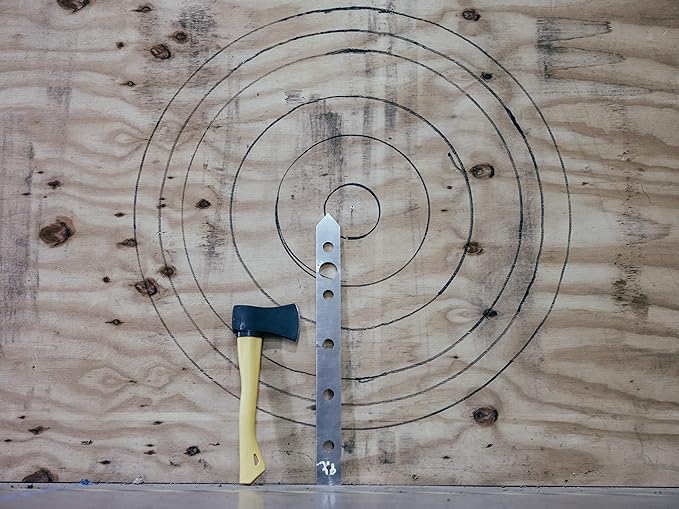 Axe Target Template Stencil - Throwing Knives and Axe Throwing Targets Template Tool for Axe Throwing Game