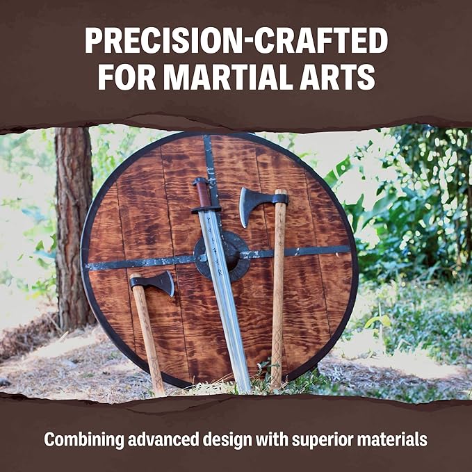 Condor Tool & Knife Norse Dragon Seax Knife - Viking Knife with Sheath - 1095 High Carbon Steel - Burnt American Hickory Handle - Hand Crafted Welted Leather Sheath - Viking Dagger - 7in Blade - 8.5oz