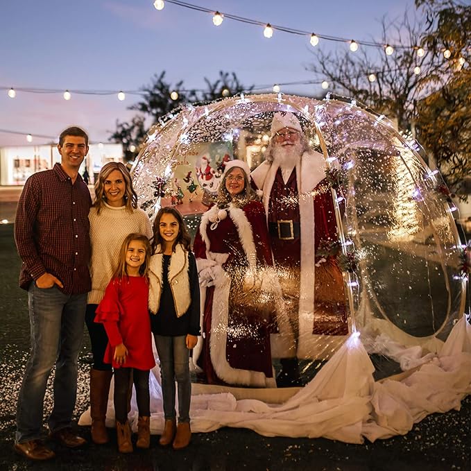 Alvantor Pop Up Bubble Tent - Large Oversize Weather Proof Pod - Cold Protection Camping Tent - Winter Tent Beige