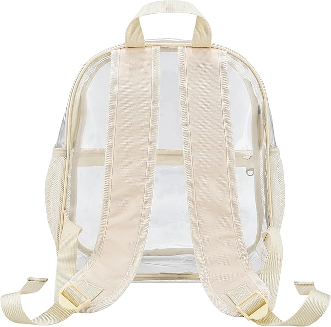 USPECLARE Clear Backpack for Stadium Approved 12×6×12, Water proof Clear Bag for Stadium Events and Concert Work Sport Event