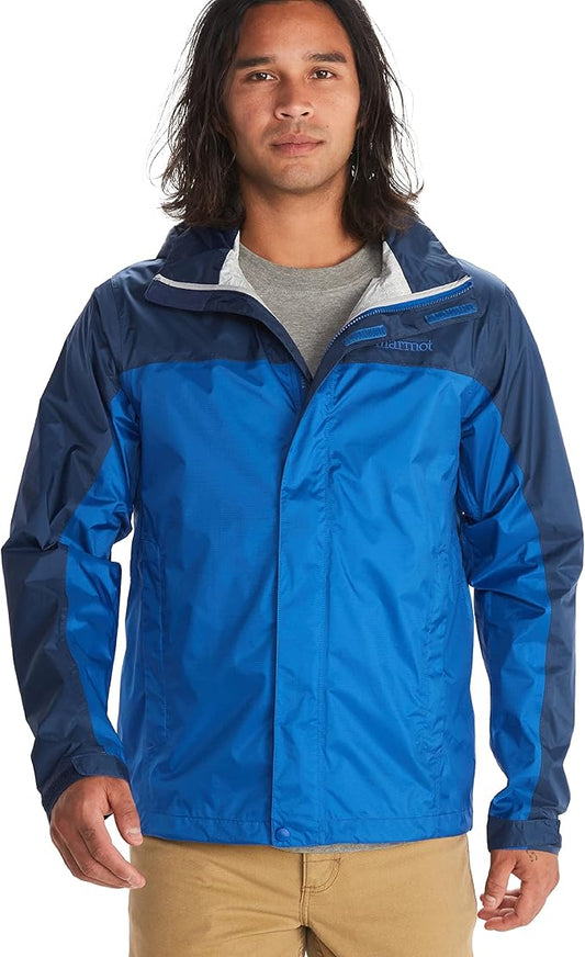 MARMOT Men's Precip Eco Waterproof Rain Jacket - 100% Recycled, Breathable, Lightweight, Packable Raincoat